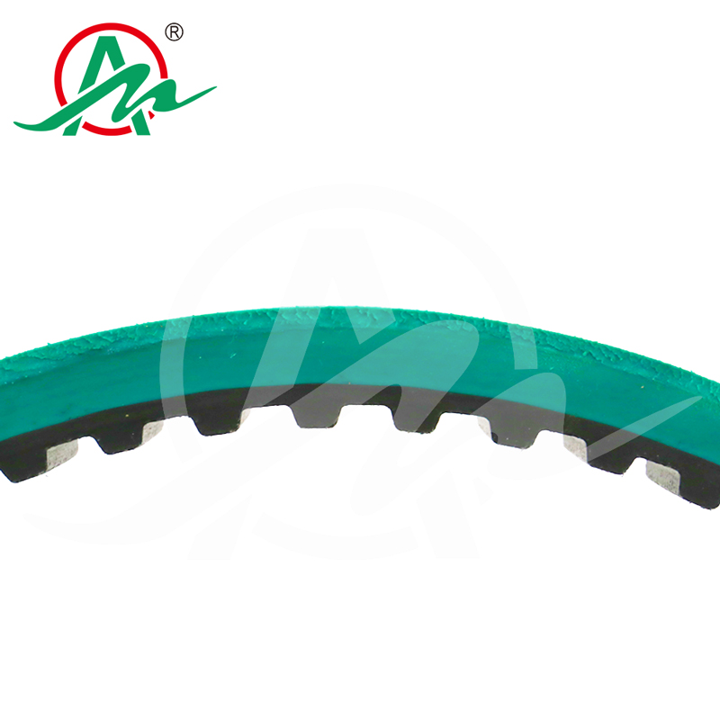Customized rubber synchronous/timing belt add green rubber